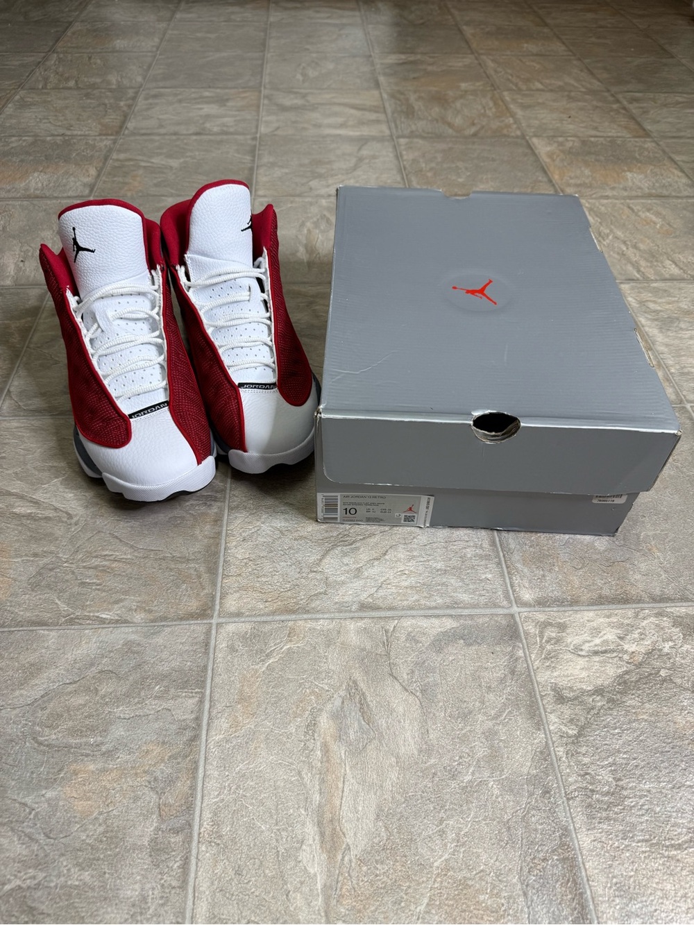 Air Jordan 13 Retro Red Flint Mens Shoe Size 10 Red Basketball DJ5982-600 Preown